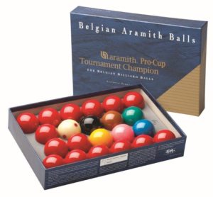Kulečníkové koule Aramith Snooker Tournament Champion Pro-Cup, 52,4 mm
