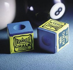Billiard chalk Triangle - various colours