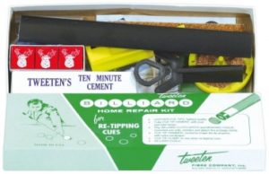 Tweeten - Set for home repair of billiard cue 