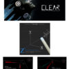 Kamui Clear Black Cue Tip Super Soft 13mm - Image 2