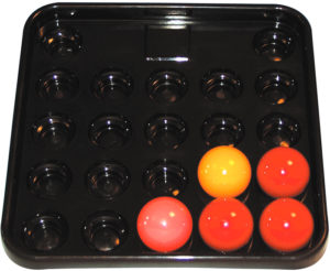 Podnos na 22 snookerových koulí 52,4 mm zn. Buffalo