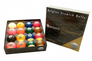 Kulečníkové koule pool Aramith US Tournament Pro Cup TV 57,2 mm