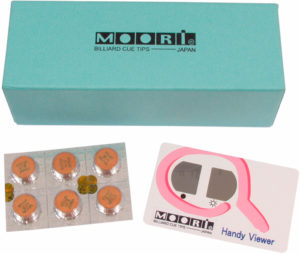 Moori III. vrstvená nalepovací kůže na tágo medium 14mm