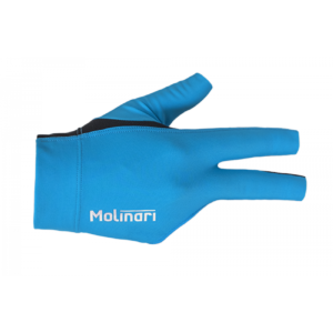 Rukavička Molinari Cyan Blue - velikost univerzální- kulečníková rukavice na pravou ruku