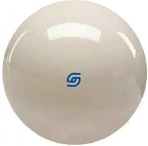 Koule náhradní Aramith Premium 57,2 mm bílá + modré logo