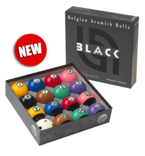 Billiard Ball Set, Pool, Aramith Tournament Pro Cup TV Black , 57,2 mm
