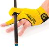Billiard Glove, Predator Second Skin, 3-Finger, yellow L/XL - Image 3