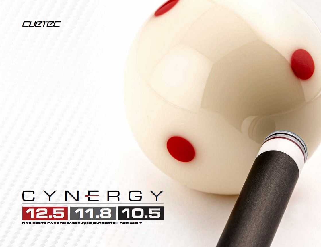 Kulečníkové tágo Cuetec Cynergy CT-15K Carbon Black Sparkle 3/8x14 - Obrázek 2